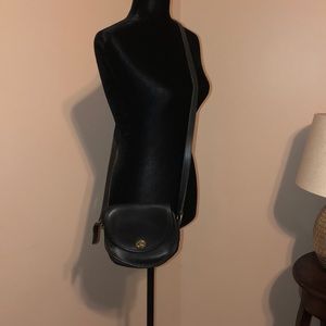 Vintage Black Coach Crossbody